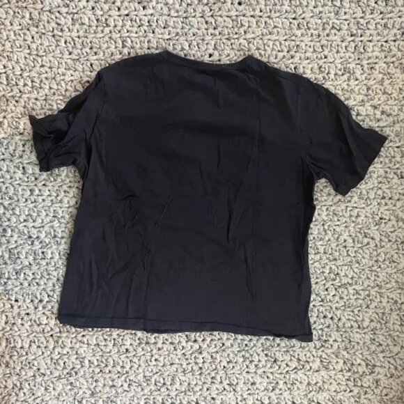 Medium Black Vintage-Style Neon Tropical Def Leppard Shirt - Picture 2 of 2